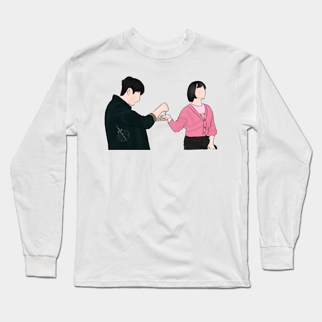 Behind Your Touch Korean Drama Long Sleeve T-Shirt by ArtRaft Pro